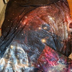 Full/Queen size outer space duvet